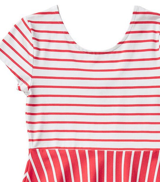 Stripe Skater Dress