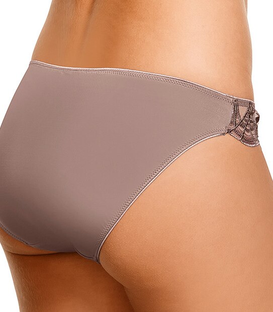 Deco Bikini Briefs - Cocoa