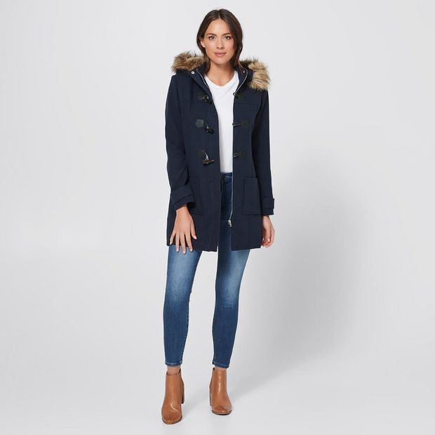 Paddington Coat - Navy | Target Australia
