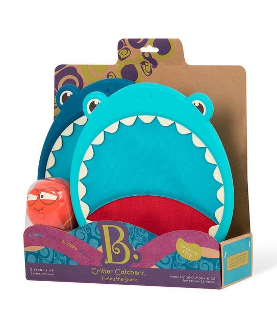 B. toys - Critter Catchers – Finley the Shark Toss & Catch Set