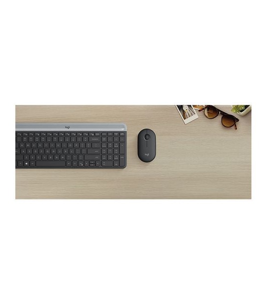 Logitech Graphite Keyboard and Mouse - MK470