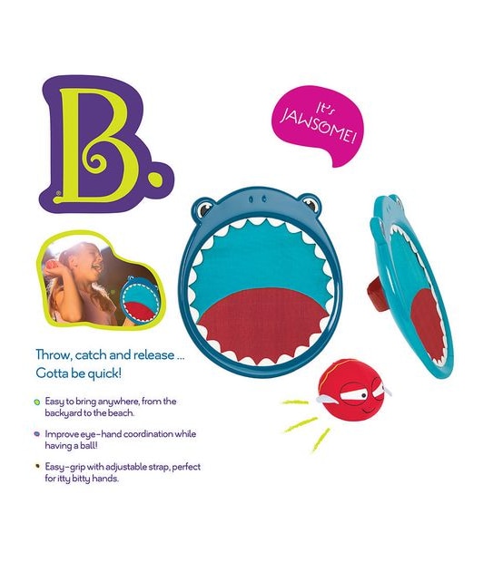 B. toys - Critter Catchers – Finley the Shark Toss & Catch Set