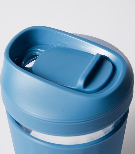 320ml Glass Travel Cup