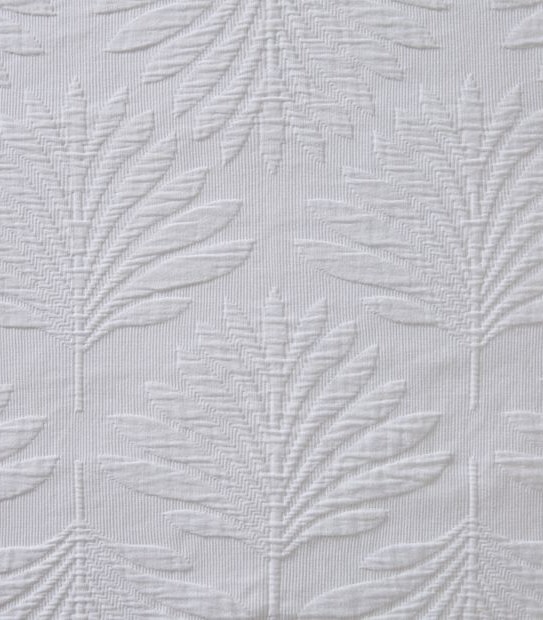 Brighton Palm Matelasse Quilt Cover Set