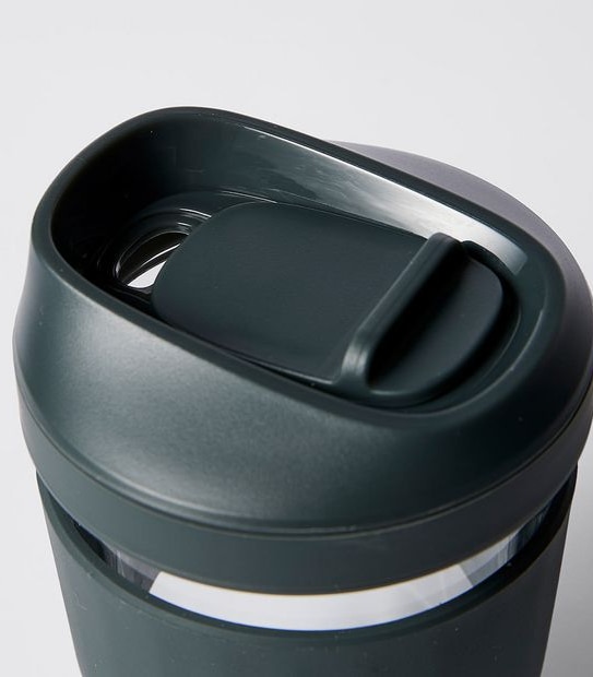 320ml Glass Travel Cup