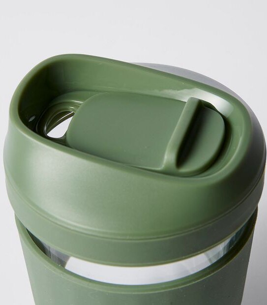 320ml Glass Travel Cup
