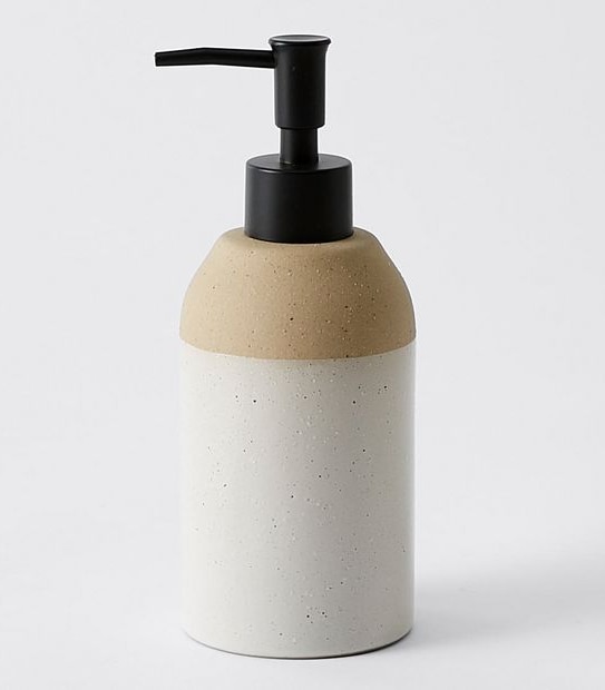 Dipped Glaze Ceramic Soap Dispenser