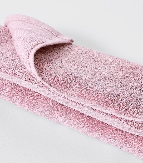 Supima Cotton Hand Towel - Dusty Pink
