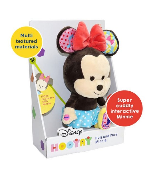 Disney Hooyay Hug & Play Minnie Plush