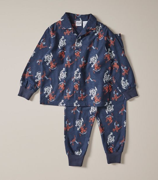 Marvel Spiderman Flannelette Pyjama Set