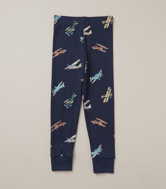 Organic Cotton Ribbed Pyjama Set