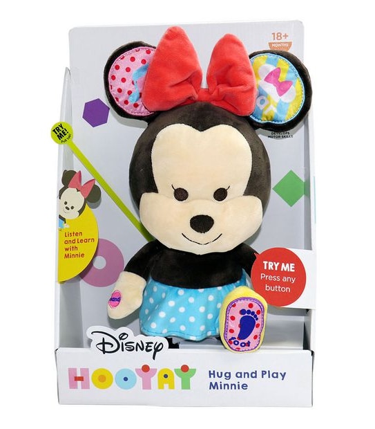 Disney Hooyay Hug & Play Minnie Plush