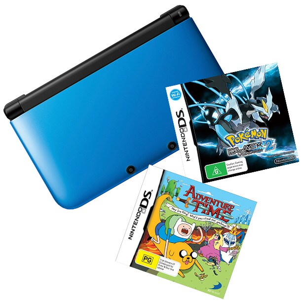 Nintendo 3DS XL Console + Adventure Time: Hey Ice King! Why'd You Steal