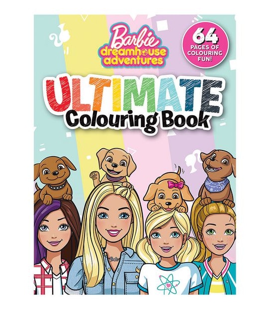 Barbie Dreamhouse Adventures: Ultimate Colouring Book (Mattel)