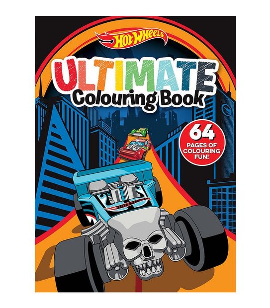 Hot Wheels Ultimate Colouring Book