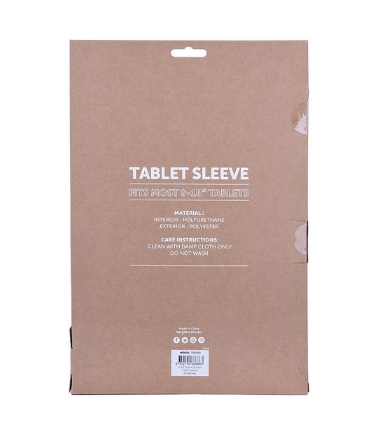 Target Quilted Tablet Sleeve 9-10" - Black