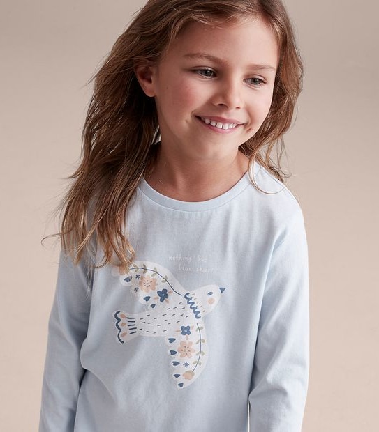 Organic Cotton Print Top