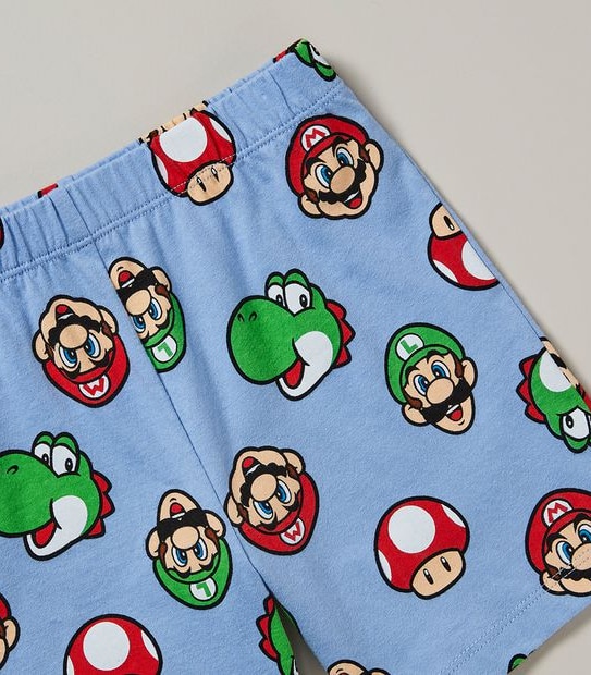 Kids Family Matching Super Mario Pyjama Set