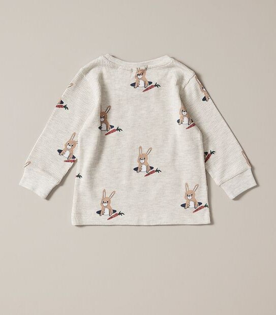 Baby Waffle Bunny Pyjama Set