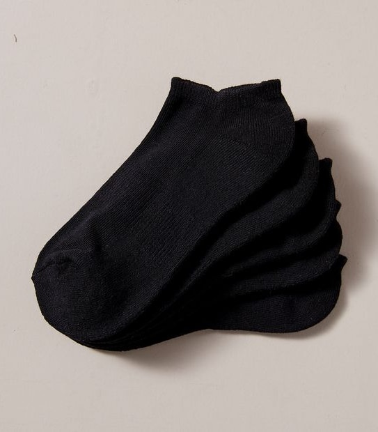 Active Womens 5 Pack Sport No Show Socks