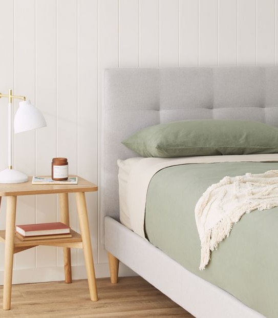 Sienna King Bed - Grey