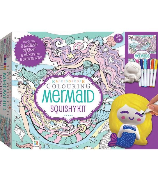 Kaleidoscope Colour Your Own Mermaid Squishy Kit