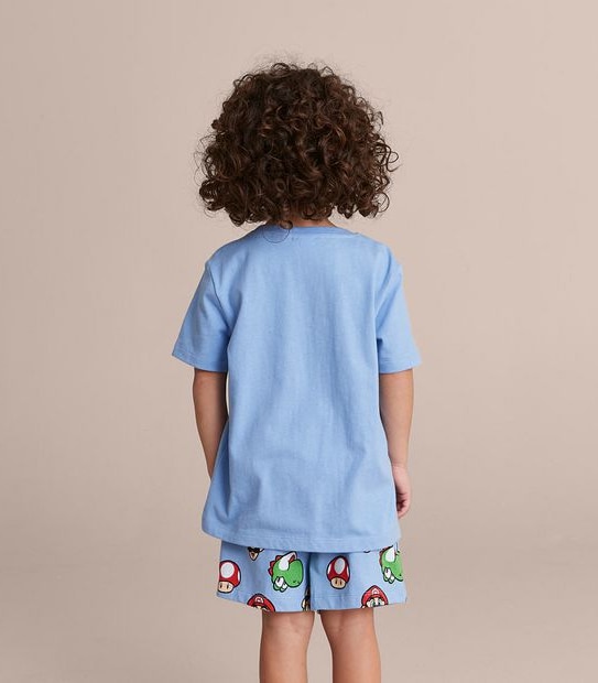 Kids Family Matching Super Mario Pyjama Set