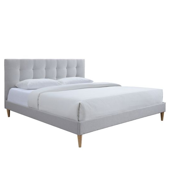 Sienna King Bed - Grey