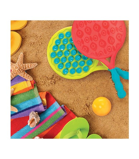 B. toys - Paddle Poppers Game Set – Red & Green