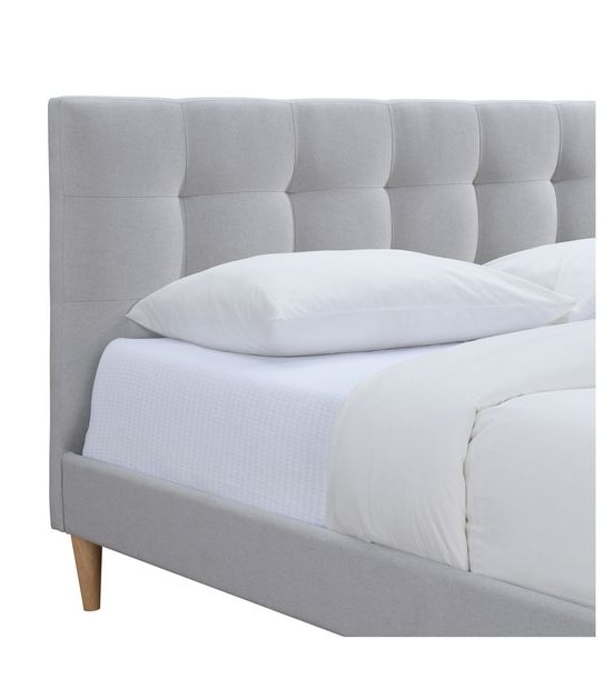 Sienna King Bed - Grey