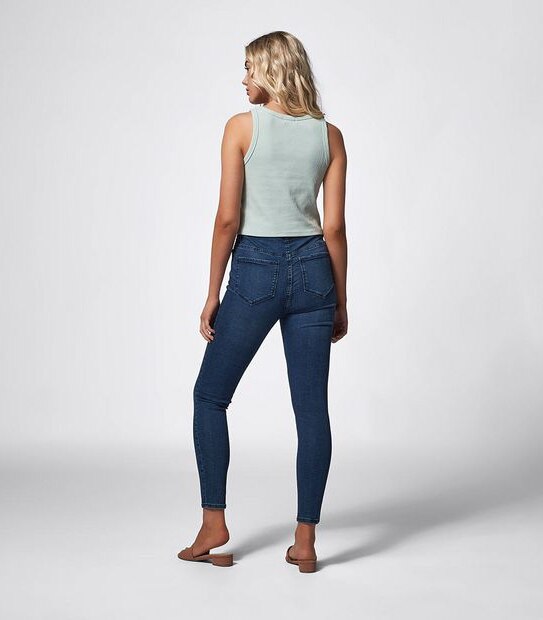 Lily Loves Ribbed Cami - Mercury Green