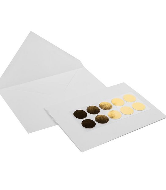 Hunter Studio White Card & Envelope Set