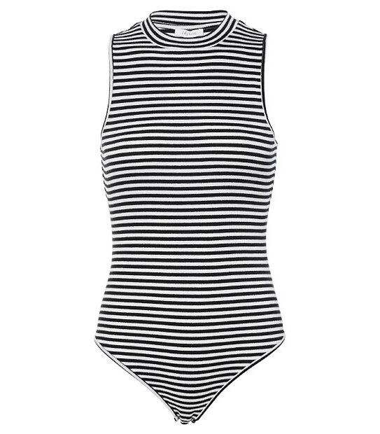Lily Loves Bodysuit - Black / White