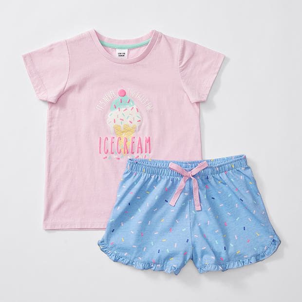 Ice Cream Jersey Pyjama Set Ice Cream Jersey Pyjama Set