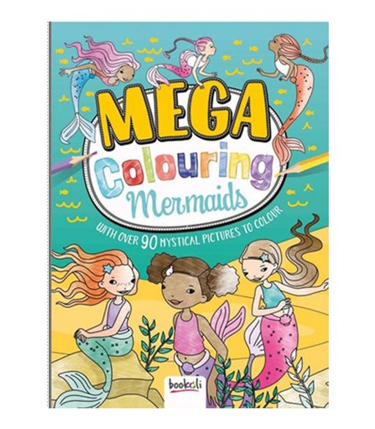 Mega Colouring Mermaids