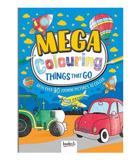 Mega Colouring Things That Go