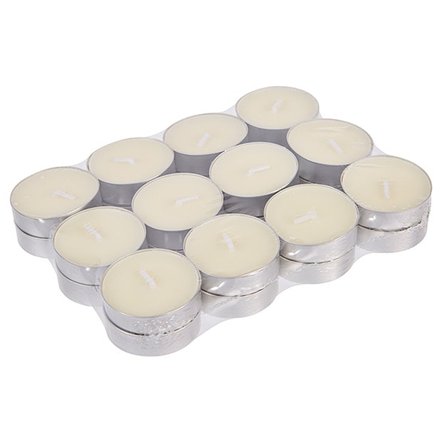 Pack of 24 Scented Tealights Vanilla Target Australia