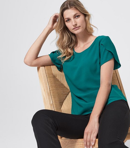 Tulip Sleeve Top