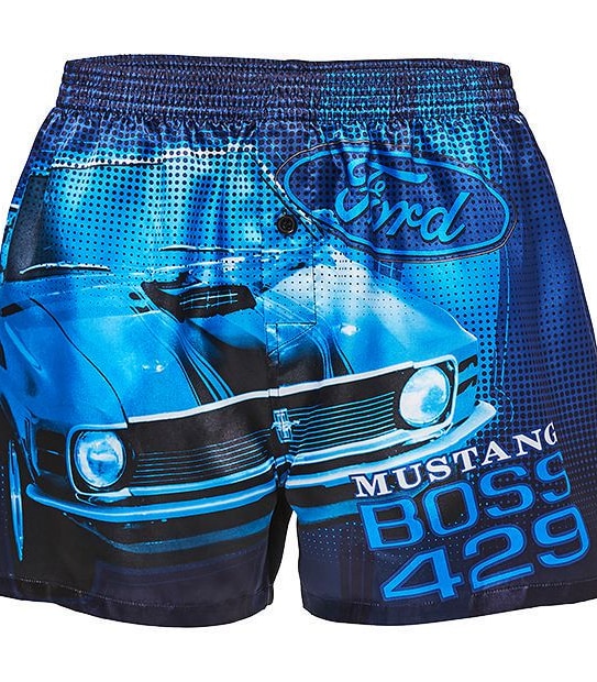 Ford Mustang Satin Boxer Shorts