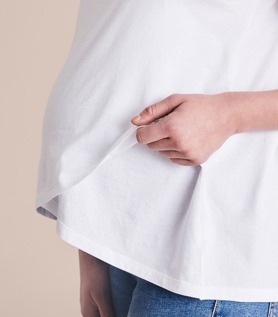 Maternity Nursing Cross Front T-Shirt