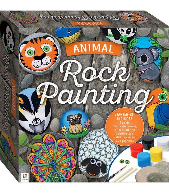 Paint Your Own Rock Animals Kit