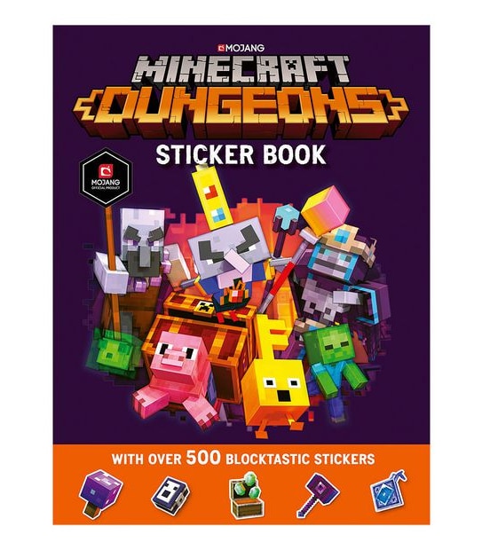 Minecraft Dungeons Sticker Book - Mojang