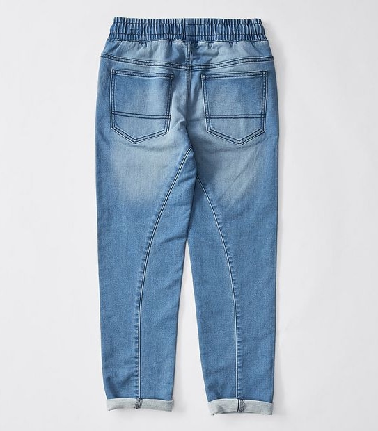 Boys Wonder Denim Terry Jogger - Dark Indigo