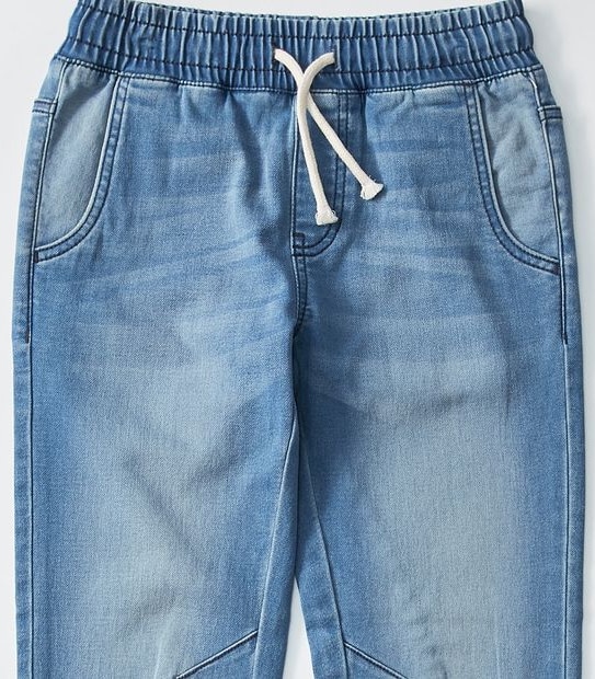 Boys Wonder Denim Terry Jogger - Dark Indigo