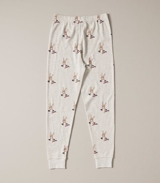 Kids Waffle Bunny Pyjama Set