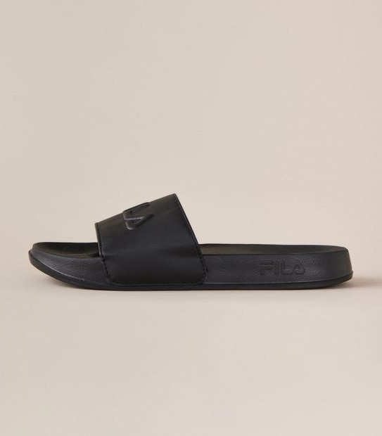 W FILA OSTUNI BLACK POOL SLIDE  SIZE 6-11