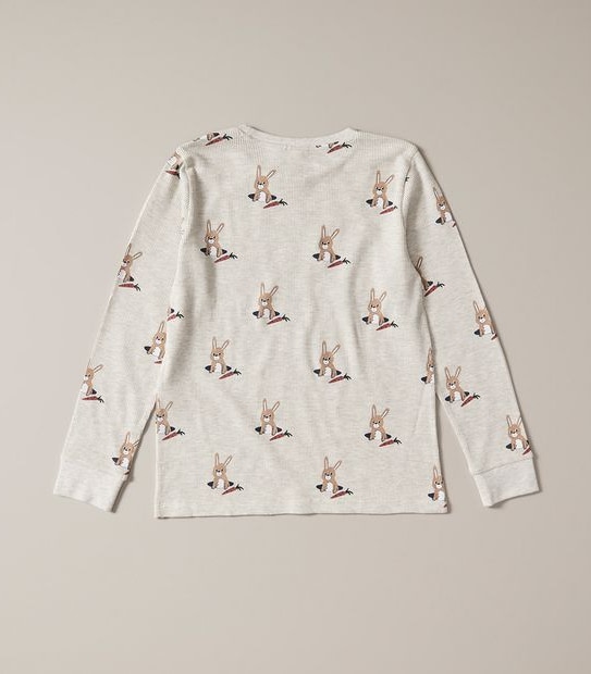 Kids Waffle Bunny Pyjama Set