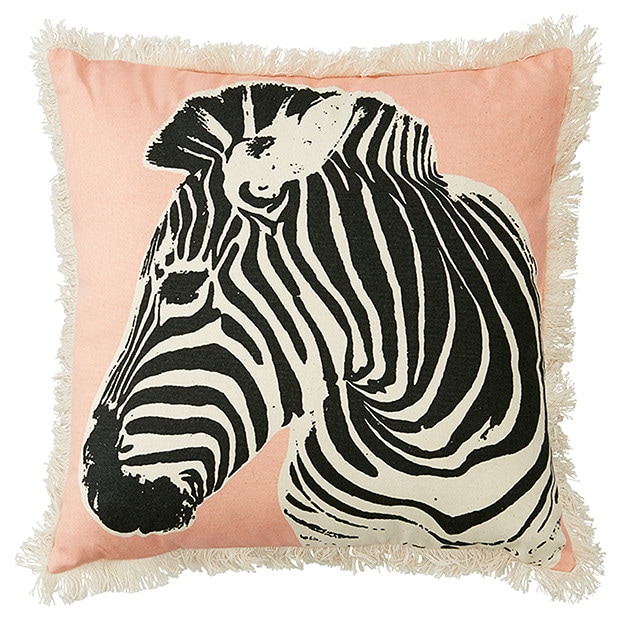 Zebra Cushion 45 x 45 cm Target Australia