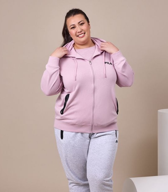 Fila Belle Zip Through Hoodie Jumper
