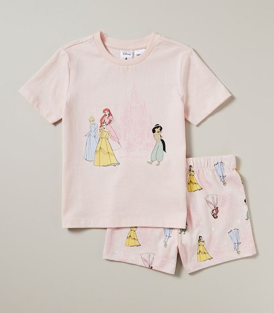 Disney Princess Cotton Pyjama Set